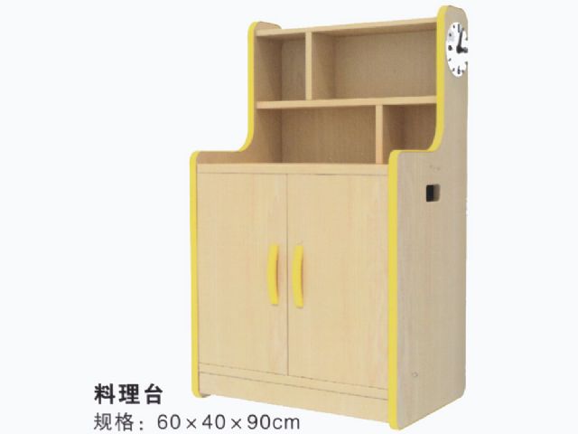 幼儿园家具区角游戏料理台玩具过家家 HX4601M